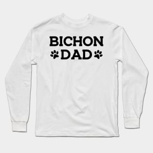 Bichon Dad Long Sleeve T-Shirt